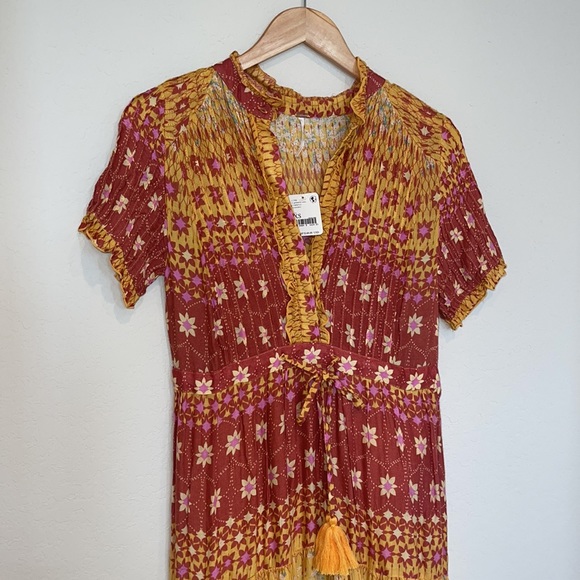 NWT Free People Rare Feeling Maxi Dress - Picture 5 of 8